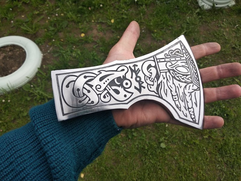 Трафареты для травления на Топорах