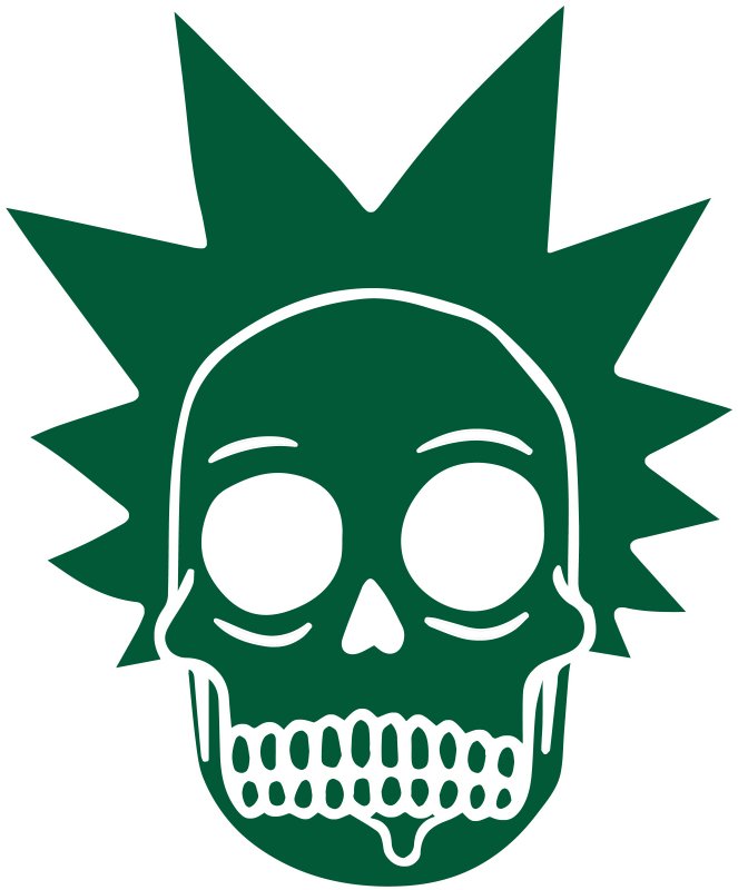 Панк трафареты