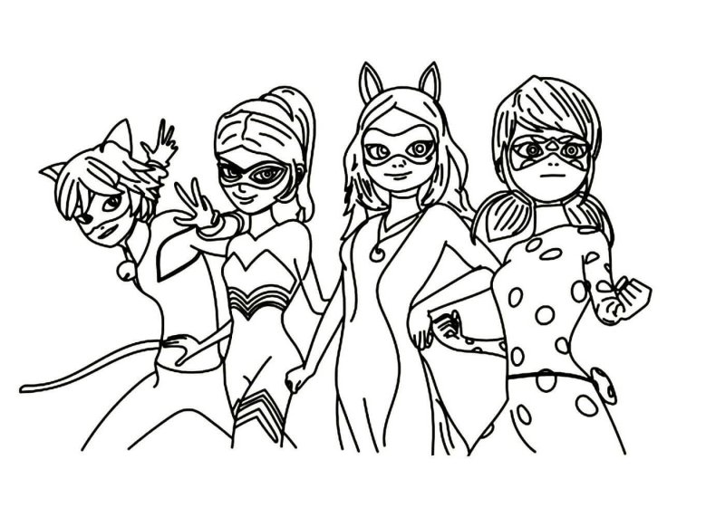 Раскраска Бражник из леди баг и супер кот