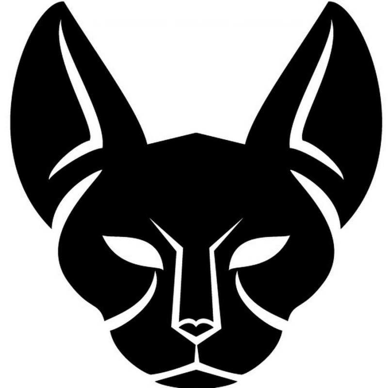 Логотип кошачьей морды