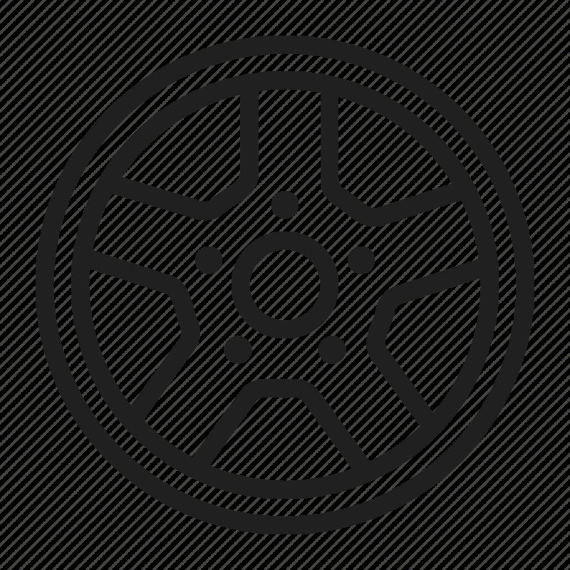 Иконка автомобильное колесо