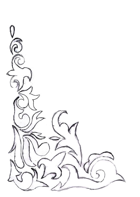 Трафарет узоры