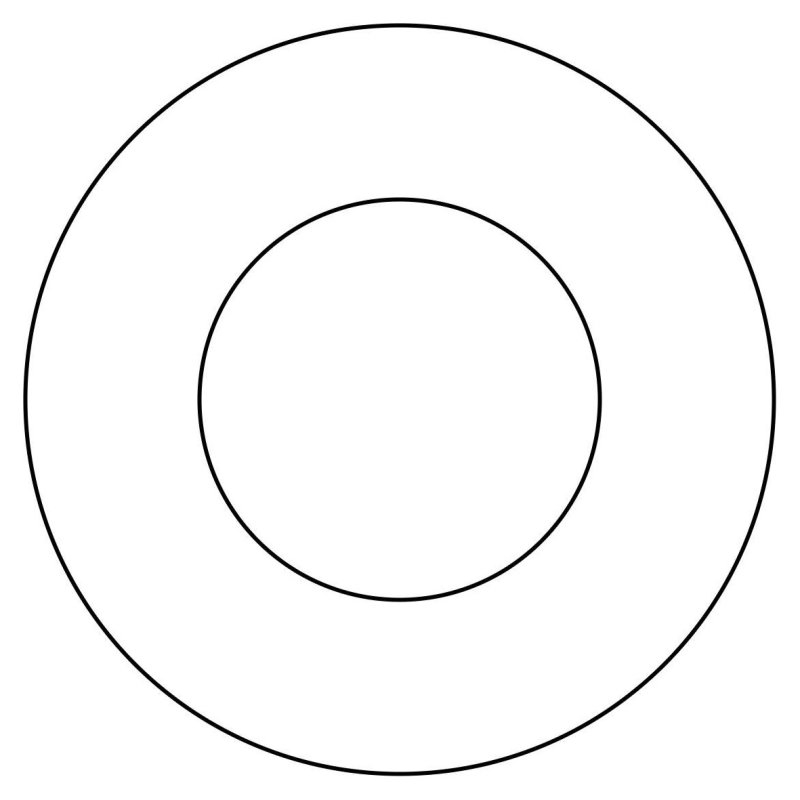 Круг для раскрашивания