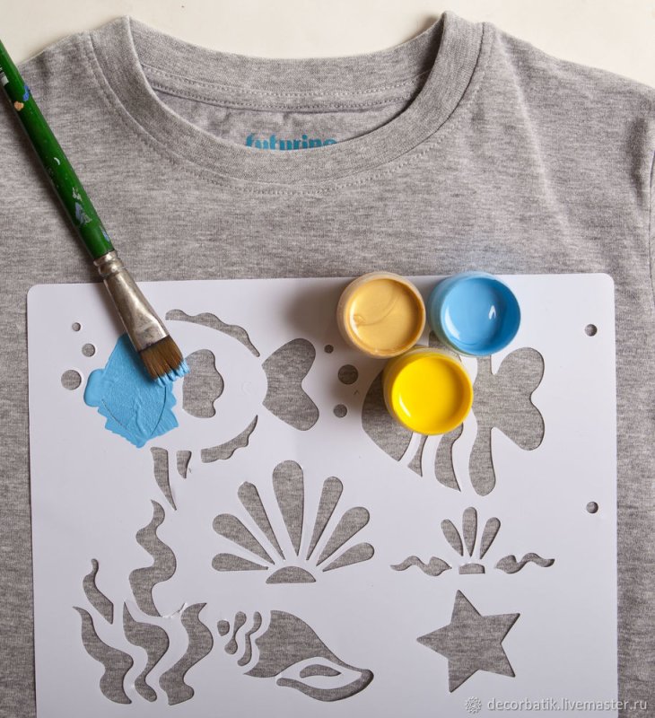 Роспись футболок мастер класс для детей