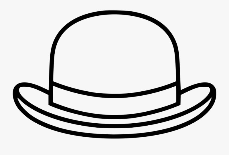 Шляпка раскраска