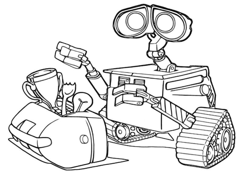 Раскраски для мальчиков роботы