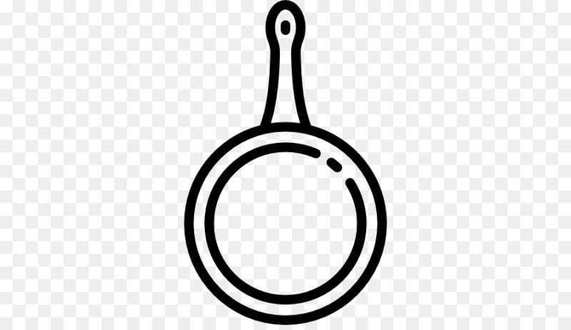 Трафарет сковородки