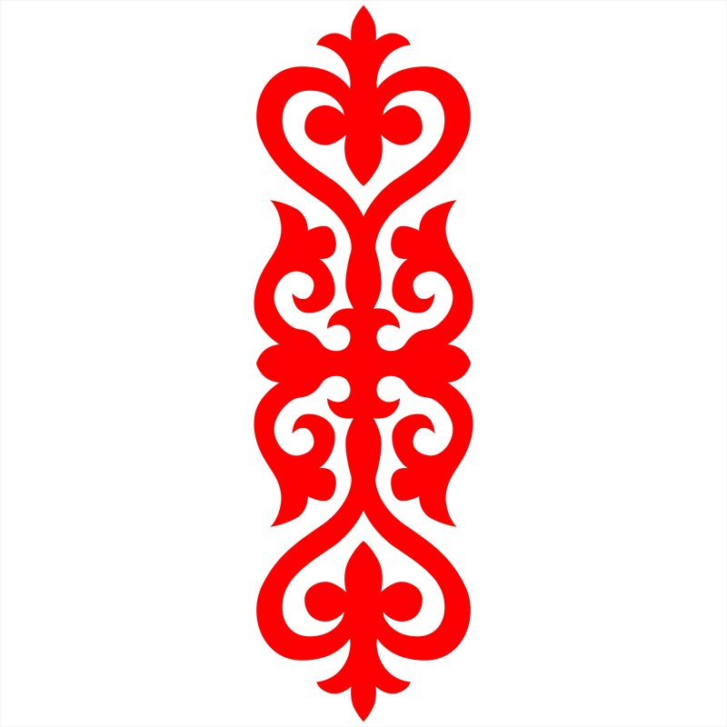 Национальные орнаменты Киргизии