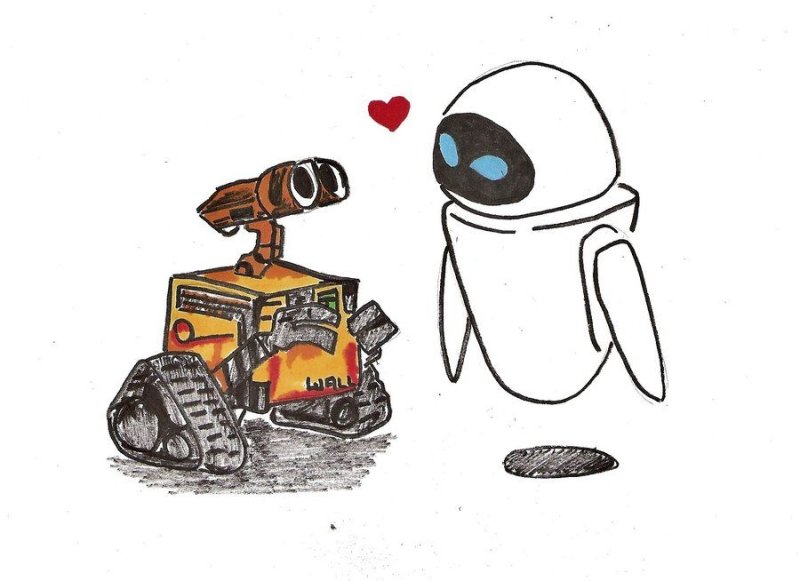 Робот ева из Валли