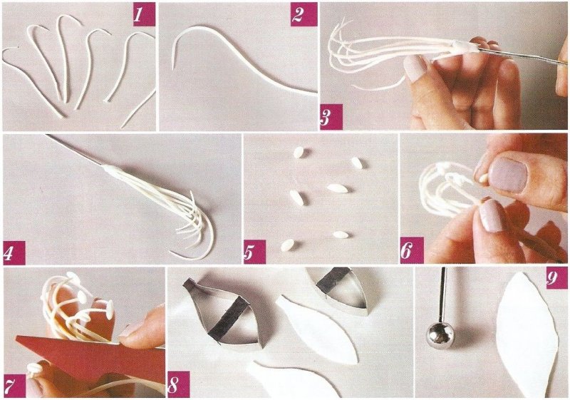 Холодный фарфор поделки для начинающих