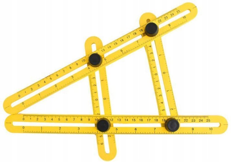 Регулируемая угловая линейка
