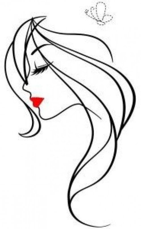 Силуэт лица