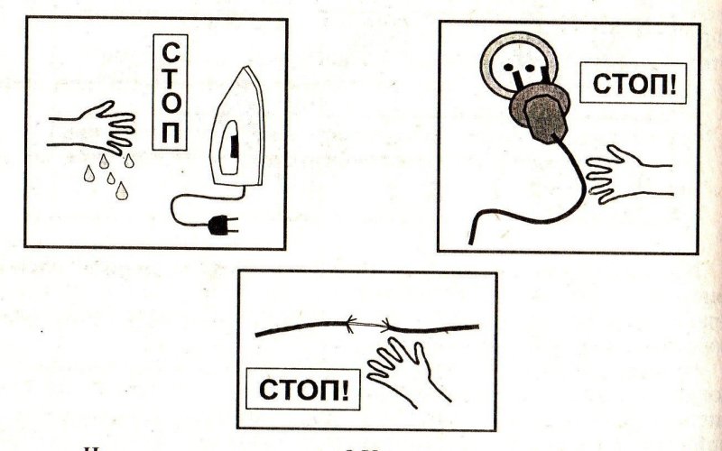 Электробезопасность раскраска