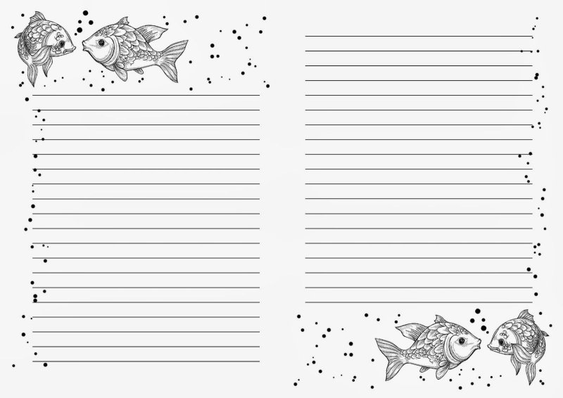 Листы для блокнота Скрапбукинг