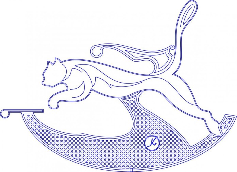 Эскизы кресла качалки из фанеры