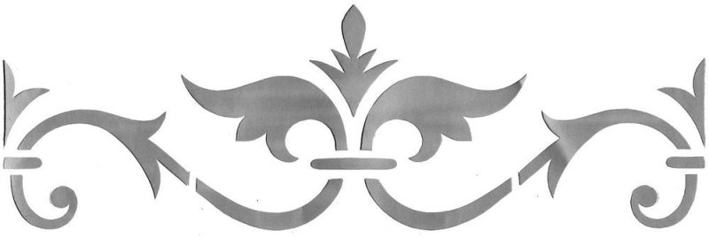 Бордюрные трафареты