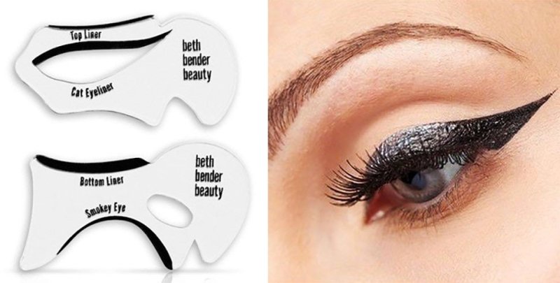 Трафарет для макияжа глаз