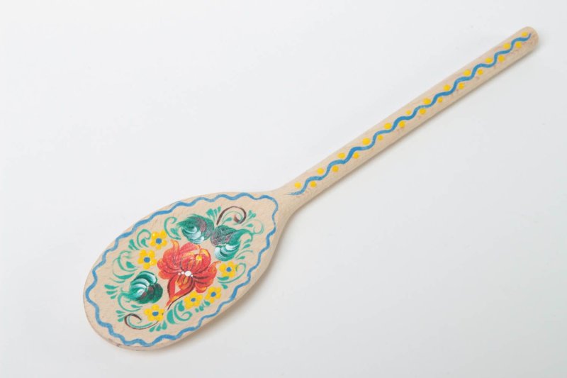 Ложка деревянная Расписная