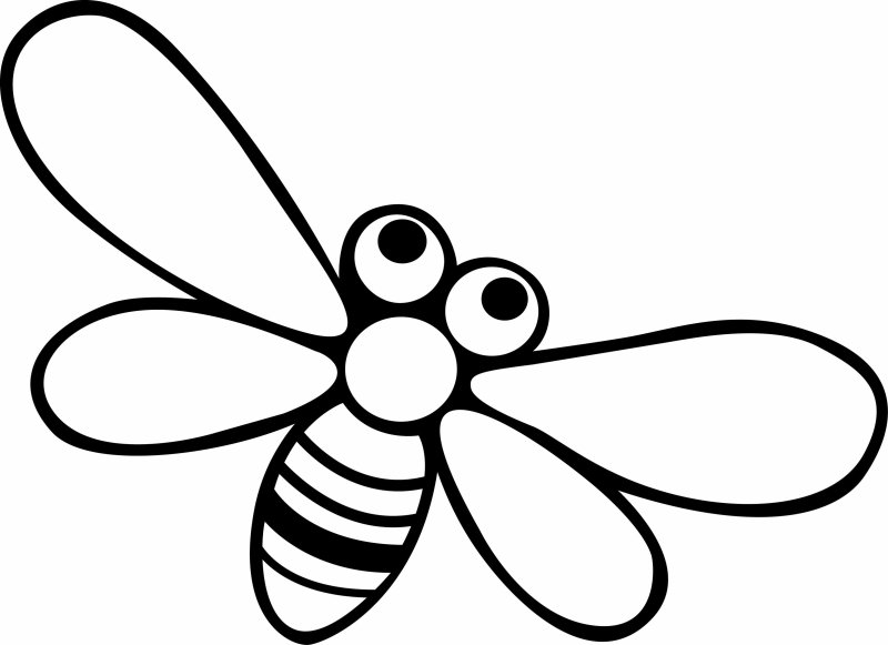 Стрекоза шаблон