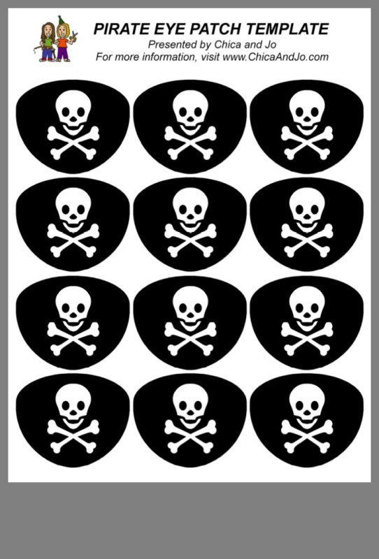 Атрибуты для пиратской вечеринки для детей