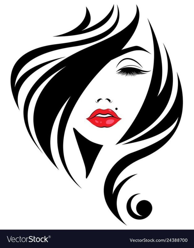 Силуэт лица