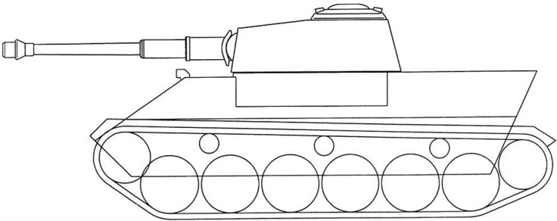 Су 85 рисунок сбоку поэтапно