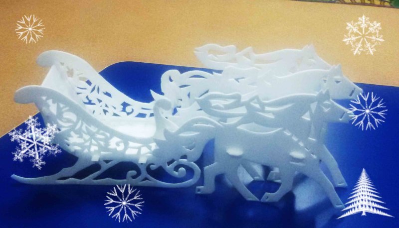 Новогодние поделки из потолочной плитки своими руками