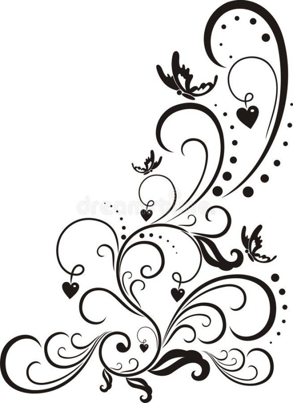 Узоры для росписи бокалов