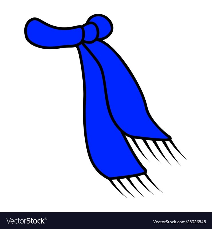 Шарф мультяшный