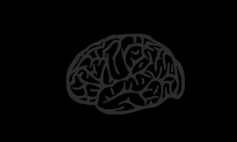Мозг без фона