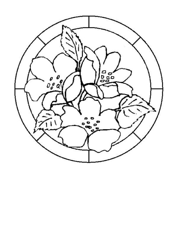 Эскиз витража