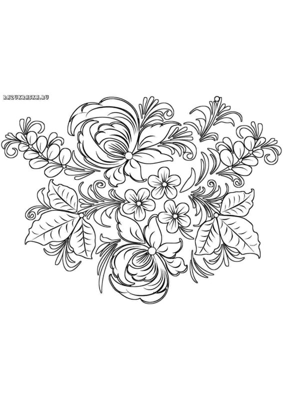 Узоры для росписи по дереву