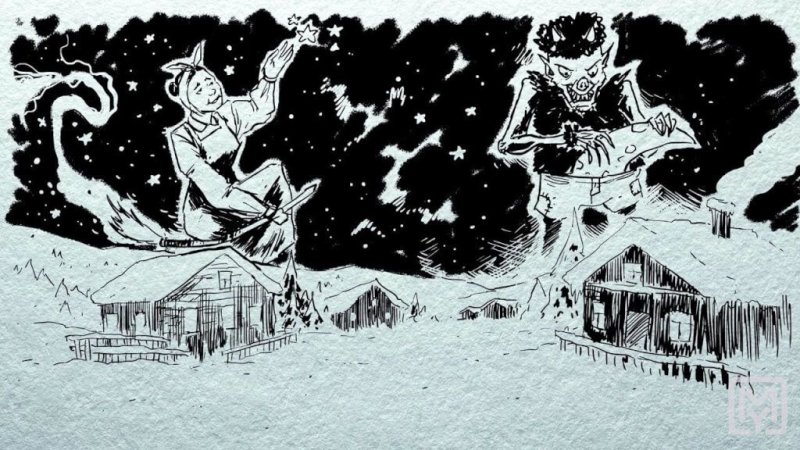 Гоголь вечера на хуторе близ Диканьки ночь перед Рождеством