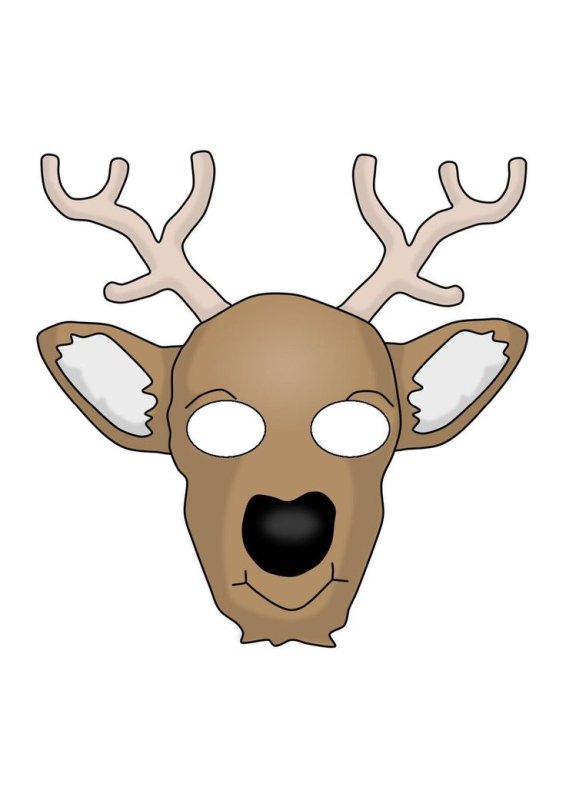 Маска оленя