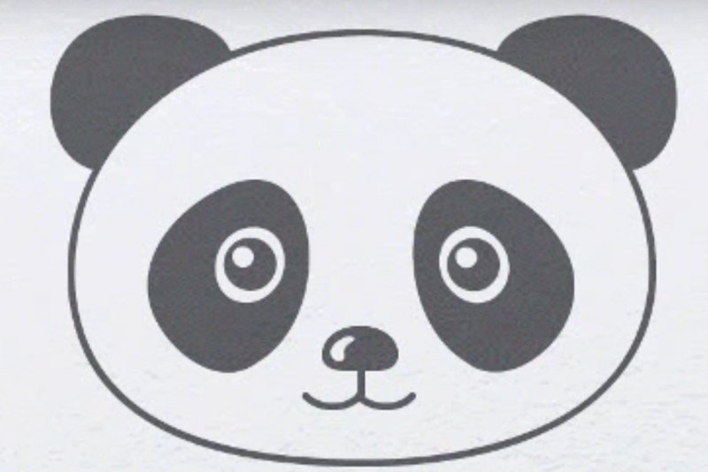 Картинки для срисовки пандочки