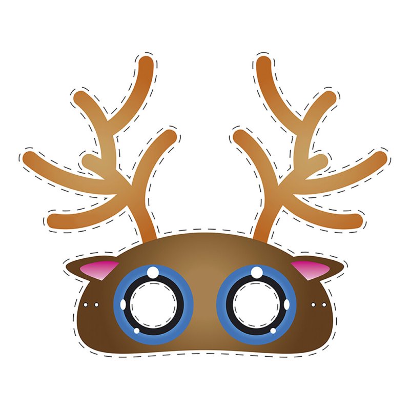 Маска оленя на голову