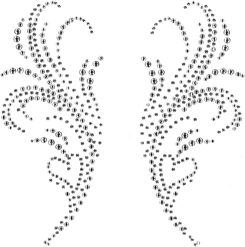 Точечная роспись трафареты для бокалов