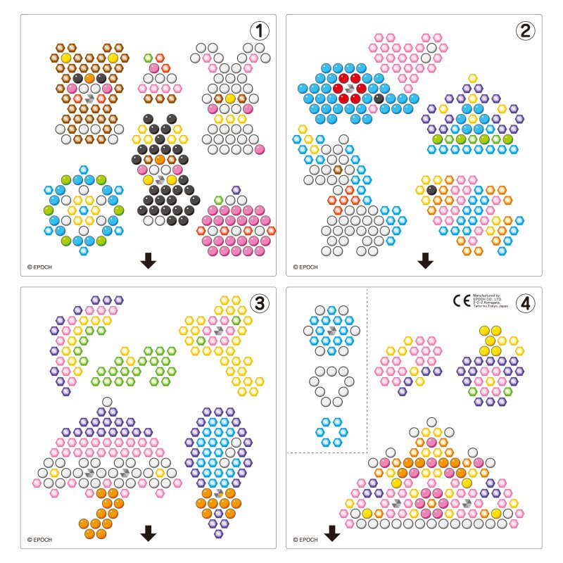 Трафареты Аква Бидс