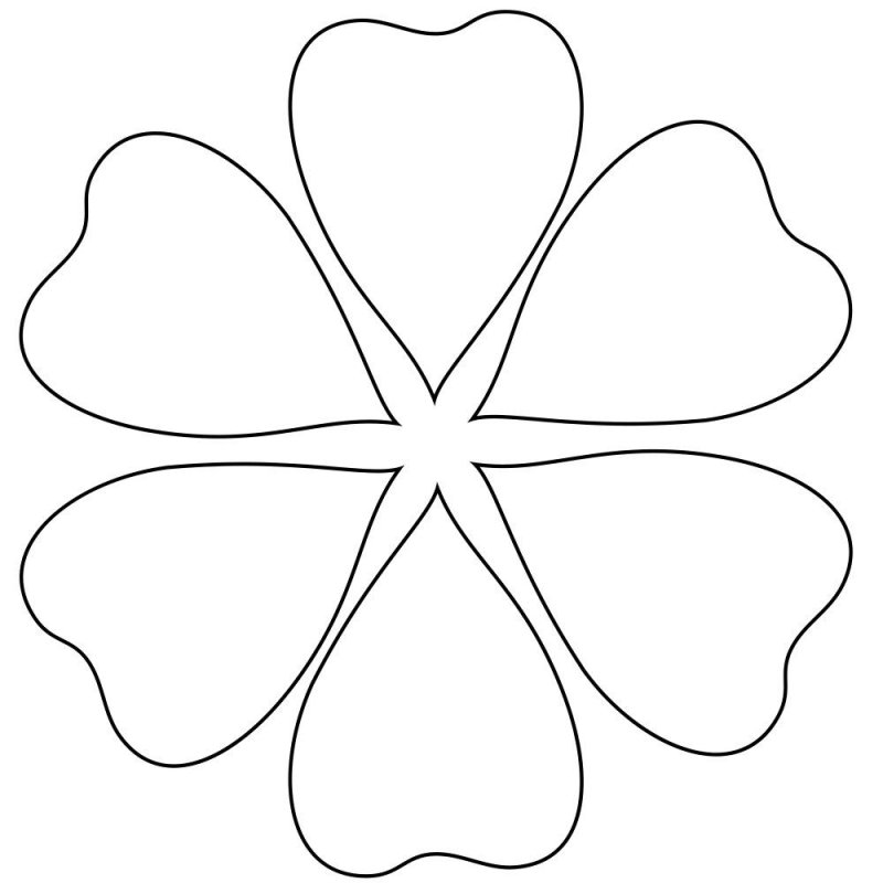 Трафарет "цветы"