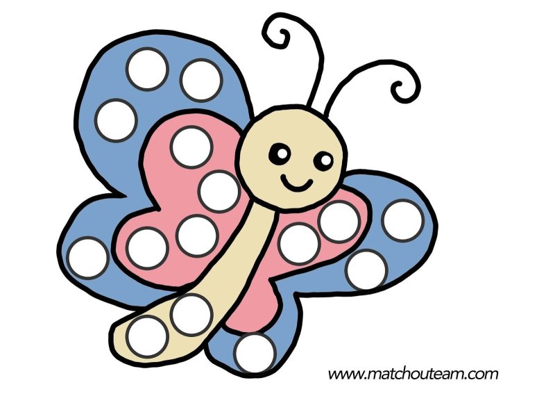 Рисунки для раскрашивания пластилином