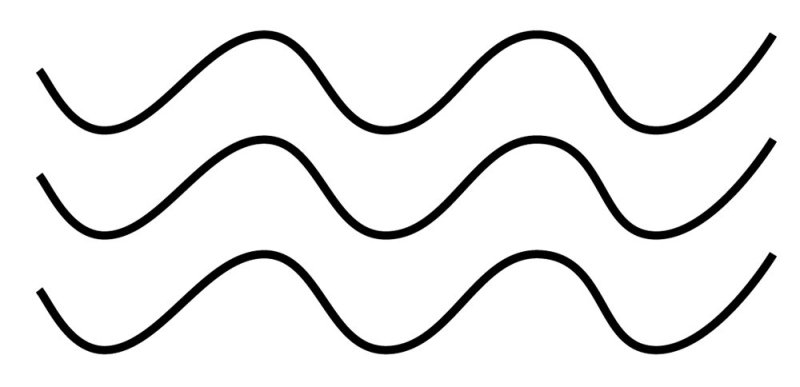 Волнистая линия