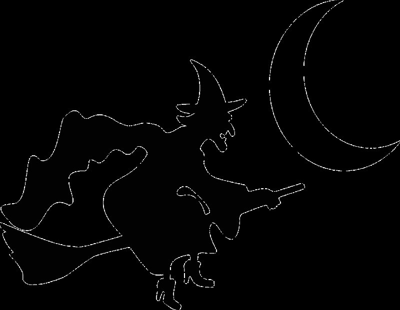 Силуэты на Хэллоуин