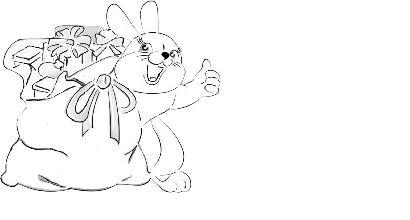 Новогодний заяц