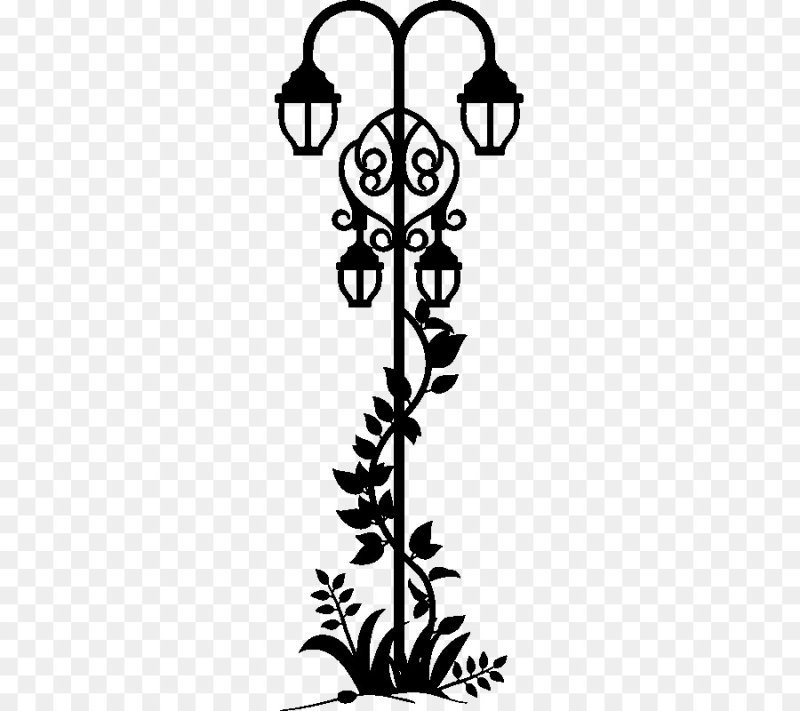 Уличный фонарь вектор