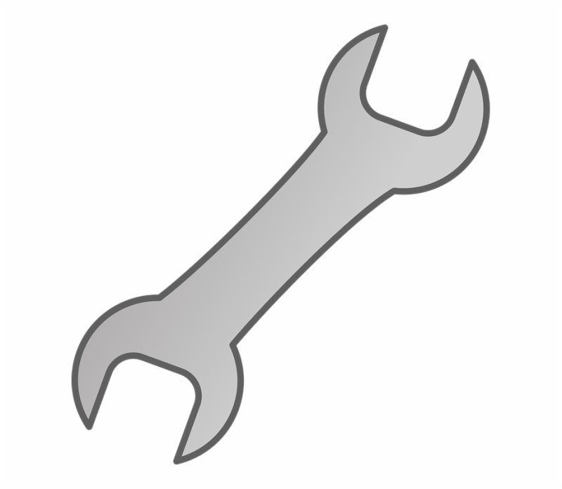 Ребенок с гаечным ключом