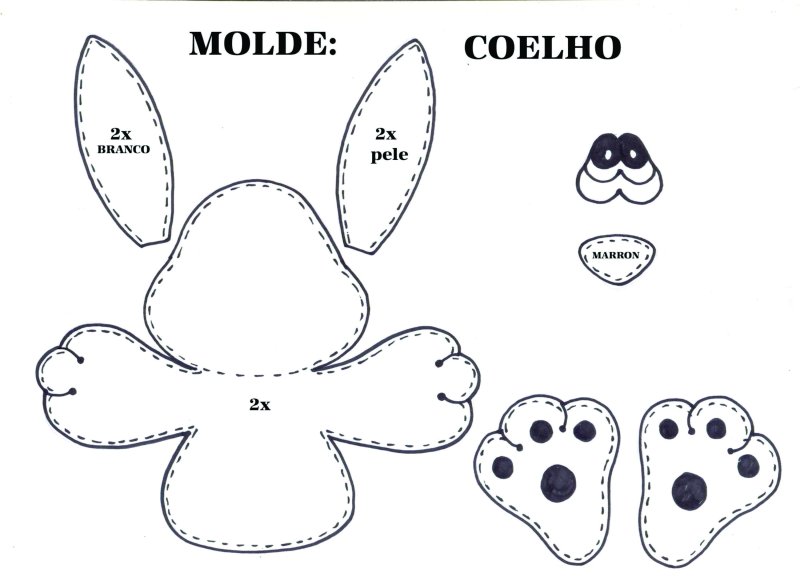 Поделки из фетра выкройки