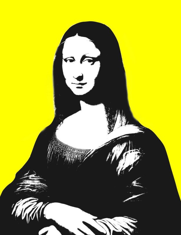 Illustration Мона Лиза