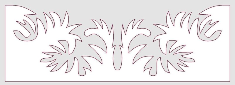 Узор новогодний шаблон