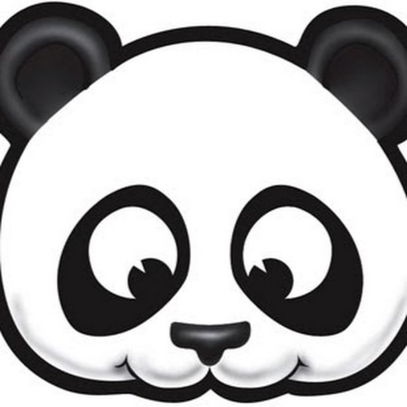 Маска панды