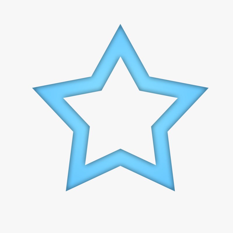 Звездочки голубые